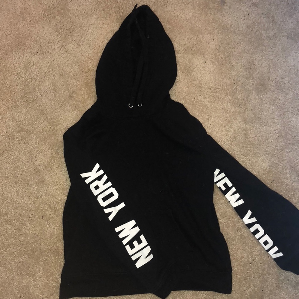 Black New York Hoodie